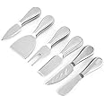 Clarmonde Premium Stainless Steel Cheese Tool Set - 6 Piece Cheese Knife Set - Cut, Spread All Your Favorite Cheeses