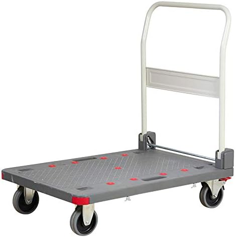 Rackit GI919Y Pro-Dek Heavy Duty Platform Trolley with Quiet Castors