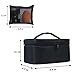Makeup Bag Cosmetic Bags for Women Travel Make Up Case Organizer Pouch Black