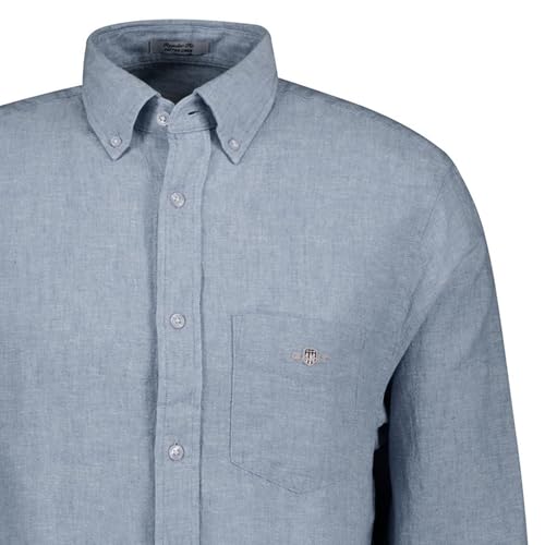 GANT Reg Cotton Linen Shirt Men