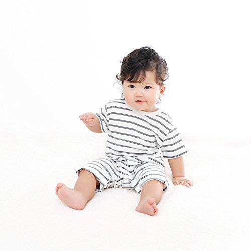 Bebone Baby Kid Stripe Cotton Romper - Image 2