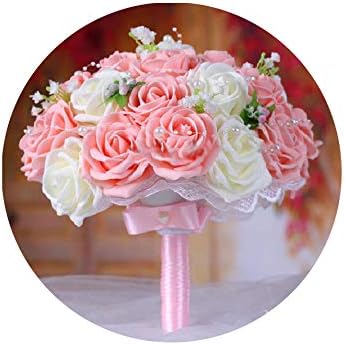 造花 揺れる ブライズメイド ローズパール 造花 ブライダルブーケ ハンドメイド ウェディングブーケ ウェディングフラワー ブライダル Kantoorberge