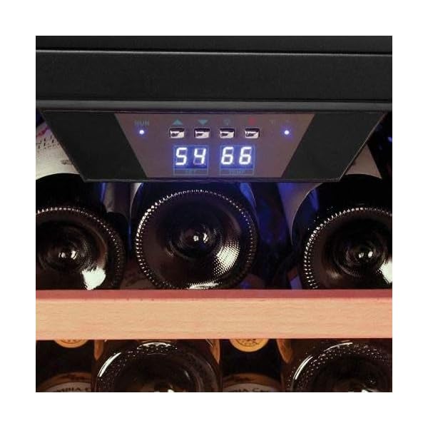 EdgeStar-53-Bottle-Built-In-Wine-Cooler-Stainless-SteelBlack