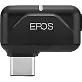 EPOS Enterprise BTD 800 USB-C |Connect Any EPOS Bluetooth Audio Device to Your PC or Mac and Tablet via This USB-C dongle, Black