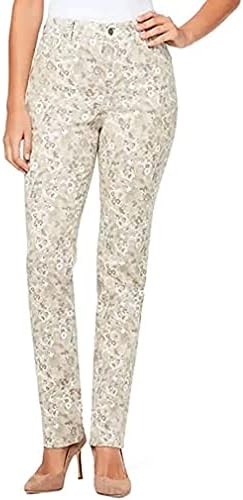 Gloria Vanderbilt Women's Amanda Classic Tapered Jean - Crystal White, Size 12, 31" Inseam - View #8