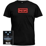Nine Inch Nails - Red Logo Fall Tour Soft T-Shirt