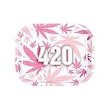 420 Pink - Small Rolling Tray