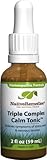 Native Remedies Triple Complex Calm Tonic, 2 Fluid Ounce