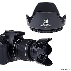 67mm Set of 2 Camera Lens Hoods and 1 Lens Cap