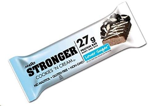 Nugo Nutrition Stronger Bar, Cookies N Cream, 2.82 Ounce by NuGo