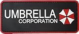Large Resident Evil Umbrella Corporation Morale Patch with velcro