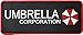 Large Resident Evil Umbrella Corporation Morale Patch with velcro