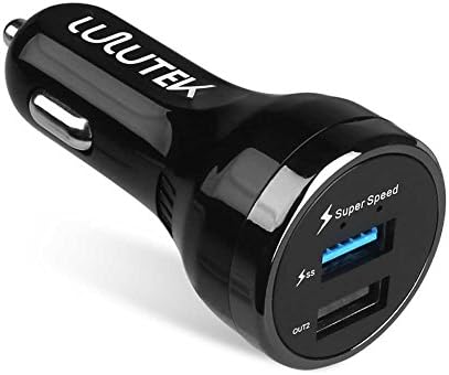 LULUTEK Dash Car Charger with Super Speed Charging Technology 5V 4A for Dash System OnePlus 3 OnePlus 3T OnePlus 5 Dash Charging, Qualcomm 3.0 Quick Charge Devices, Huawei, OPPO, HTC and More