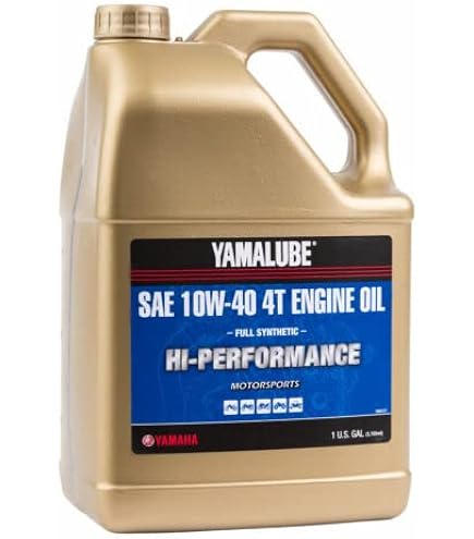 Amazon.com: Yamaha Yamalube 10W-40 4T Full Synthetic Hi