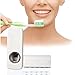 Yohome Auto Toothpaste Dispenser Hands Free Toothpaste Squeezer and Toothbrush Holder (White）