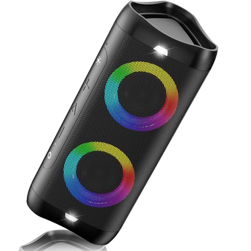 DONOW Portable Bluetooth Speaker 30W Black