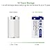 EBL Advanced 9V 1200mAh Lithium Batteries, 2 Counts