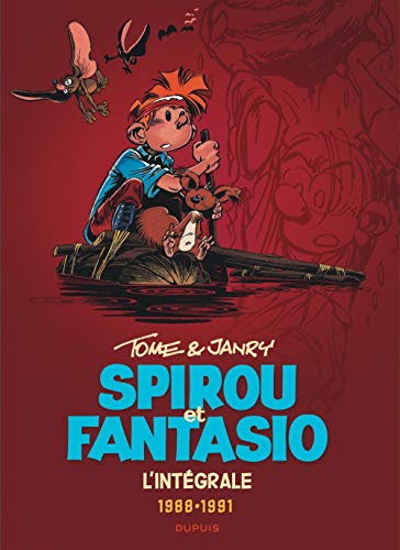 Spirou et Fantasio Intégrale, Tome 15 : 1988-1991 : La Frousse aux trousses ; La vallée des bannis by Janry, Tome