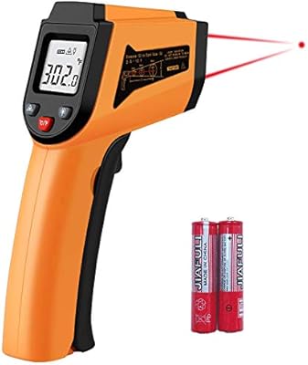 عالية الدقة Ir الرقمية الأشعة تحت الحمراء ميزان الحرارة غير الاتصال جهاز قياس درجة الحرارة مسدس ليزر البيرومتر المدى 55 380c Termometro في أجهزة قياس درجة الحرارة من أدوات على Www Unohama Club