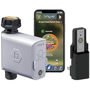 Orbit 21004 B-hyve Smart Hose Faucet Timer with Wi-Fi Hub, Compatible with Alexa