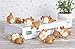 Deer Figurines Cake Toppers, Miniature Resin Deer Toy Figures, Sleeping Baby Deer