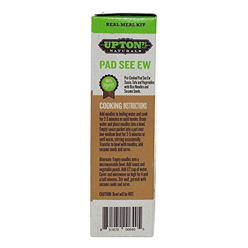 Upton's Naturals - Real Meal Kit 100% Vegan Pad See Ew - 6.34 oz. - Thumbnail 2