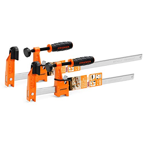 2Piece Steel Bar Clamp Set, Light Duty FClamp, 8inch & 12inch Pricepulse