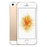 Apple iPhone SE, GSM Unlocked, 16GB - Gold (Renewed)