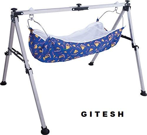 Dagali Baby Boys and Girls Portable Folding Swing Cradle Ghodiyu (Without Hammock)