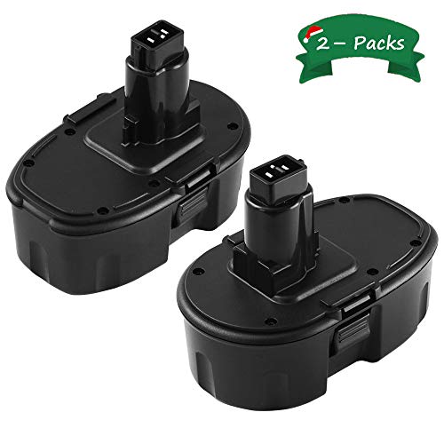 DC9098 Replace for Dewalt 18V Battery XRP DC9096 DC9098 DC9099 DW9095 DW9096 DW9098 DE9039 Cordless Power Tool 2 Pack