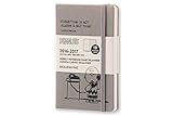 Moleskine 2016-2017 Peanuts Limited Edition Weekly Notebook, 18M, Pocket, Dark Grey, Hard Cover (3.5 x 5.5)