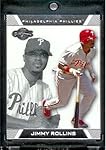 2007 Topps Co-Signers Baseball Card IN SCREWDOWN CASE #42 Jimmy Rollins Mint