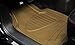 Armor All 78845 3-Piece Tan Rubber All-Season Floor Mats, All-Weather Protection, Heavy-Duty, Universal Fit, Cars, Trucks, SUVs, Premium Quality, Easy Clean, Rubber Trim to Fit Mats, Full Coverage