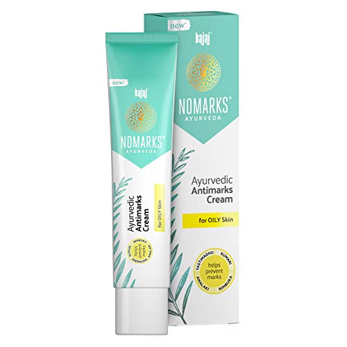 Bajaj Nomarks Ayurvedic Antimarks Cream for Oily skin, 25gm Bajaj Nomarks Ayurvedic Antimarks Cream for Oily skin, 25gm