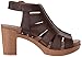 Dansko Women's Demetra Ankle Bootie, Teak Vintage Pull Up, 38 EU/7.5-8 M US