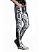 CIC Collection Men 's Metallic Shiny Jeans Silver Disco Pants,Silver,US 32 Tag size XL