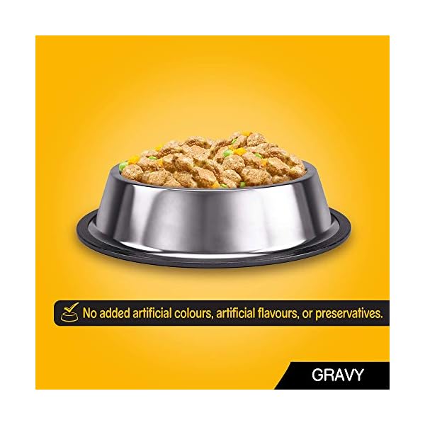 Pedigree-Dog-Food-Pouches-Mixed-Selection-in-Gravy-100-g-Pack-of-84 Pedigree Wet Dog Food Pouches Adult Mixed Selection in Gravy, megapack (84 x 100 g)