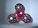 3AR Red Fidget Spinner - Executive and Kids Premium Toy for Stress and Anxiety Relief | High Grade Ball-Bearing and Top Speeds | 18 Ball Beads and helps with ADD ADHD Stress and Boredom Relief