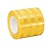 3M 3431 Yellow Micro Prismatic Sheeting Reflective Tape – 1.5 in. x 15 ft. Non Metalized Adhesive Tape Roll. Safety Tape primary