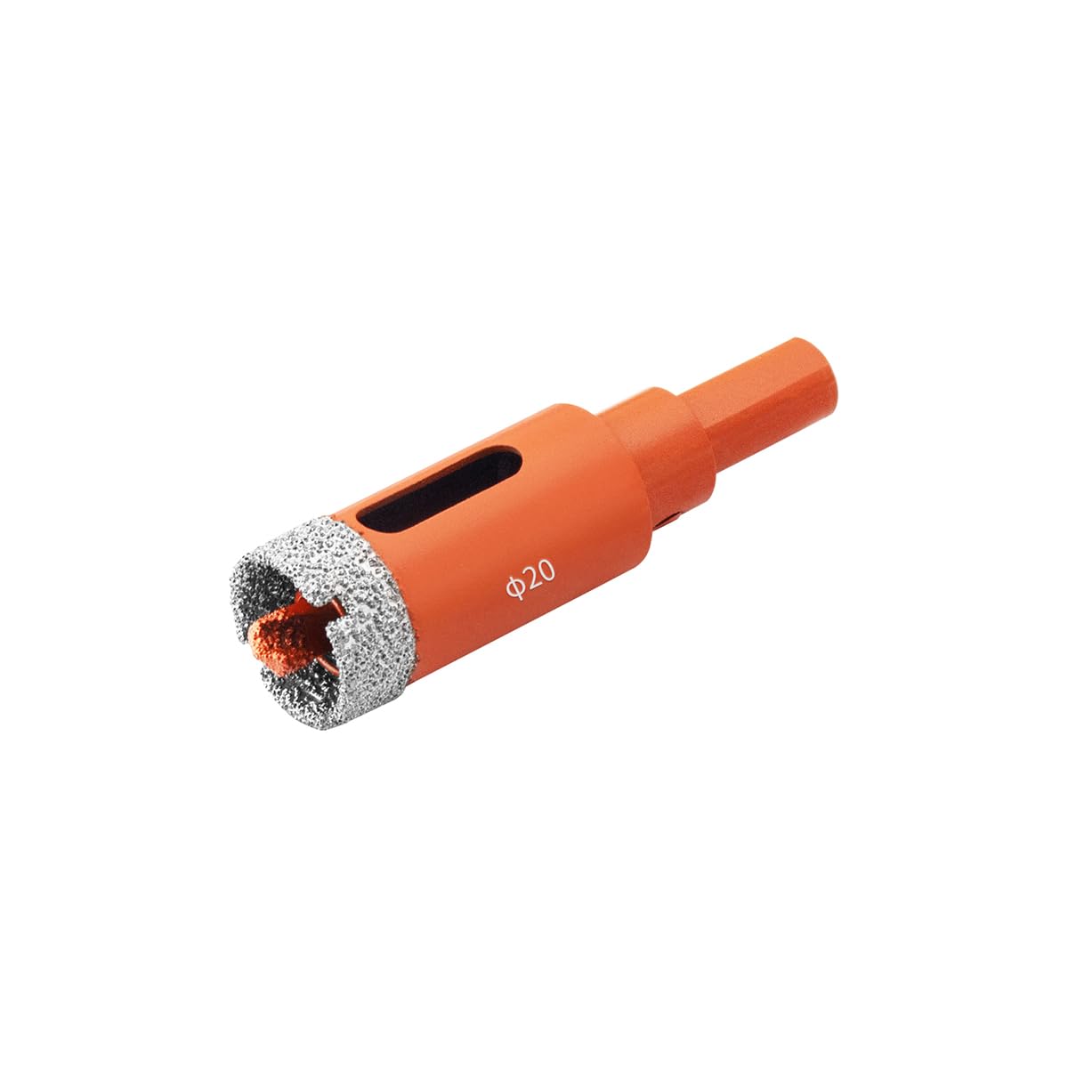 Meccion Diamond Hole Saw 20mm with Pilot Guide Bit, Professionals Brazed Diamond Drill Bit Hole Cutter for Tile, Porcelain, Glass, Ceramic, Marble — image 1