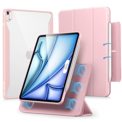 ESR für iPad Air 11 Zoll Hülle M4/M3/M2, iPad Air 5./4.Hülle, Rosa