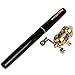 Ice Fly fishing Rod And Reel Combos Kit Set - Aluminum Alloy Pocket Pen Fishing Pole 38'' 53'' 62'' With Baitcasting Reel