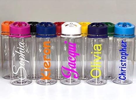 children's water bottles with names