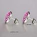 ATIMIGO Stainless Steel Druzy Stud Earrings Set for Women Men Hypoallergenic Pierced Earrings 9 Pairs