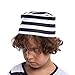 Spooktacular Creations Prisoner Jail Halloween Costume with Tattoo Sleeve, Toy Handcuffs for Kids Toddler Boys Halloween Dress Up Party (Medium (8-10 yrs))