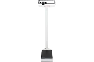 DETECTO 337 Mechanical Physician Beam Scale Without Height Rod, Dual Reading KG/LB