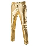 CIC Collection Men's Slim Fit Straight Leg Casual Flat Front Pants