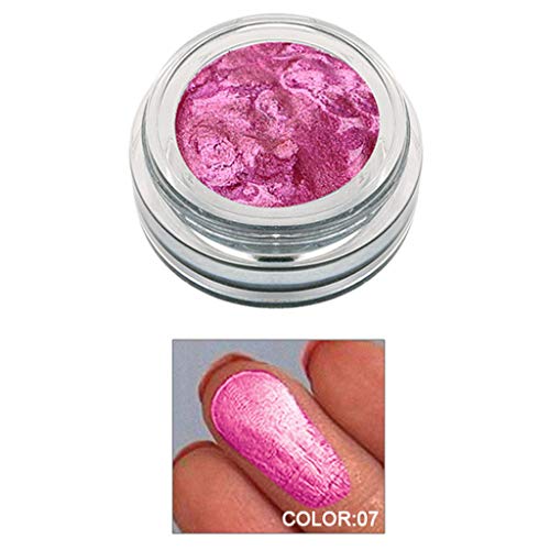 poedkl 14 Colors Jelly Highlighter Eyeshadow Shimmer Liquid Body Paste Eye Shadow Gel Make Up (G)
