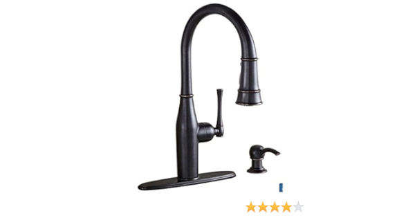 Aquasource Oil Rubbed Bronze Pull Down Kitchen Faucet Amazon Com