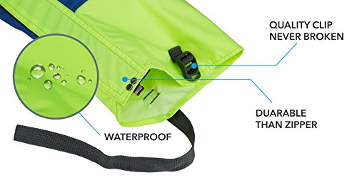 image for Wealers Heavy Duty Protective Waterproof Gaiters - Boot Covers with Ad
